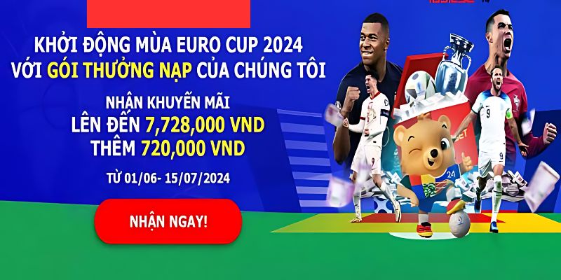 Bùng nổ khuyến mãi 12BET trong mùa Euro 2024