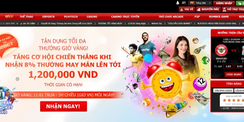 Review về nhà cái 12BET